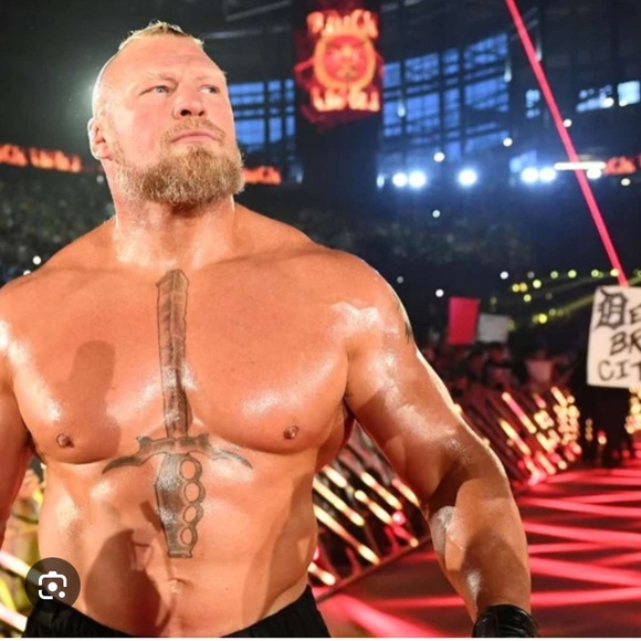 WWE Brock Lesnar Elite “WrestleMania 32” Action Figure - Picture 8 of 8